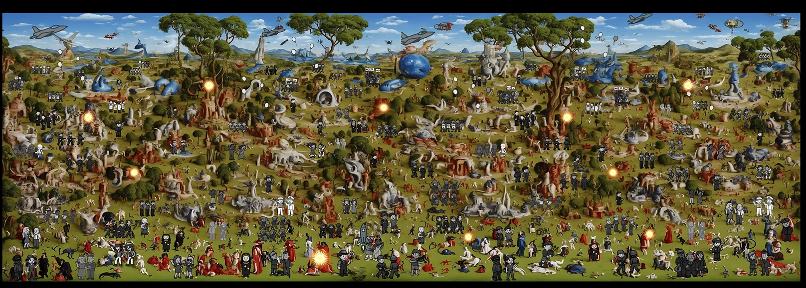 The Loop of Being - Full Panorama